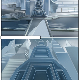 Город для комикса