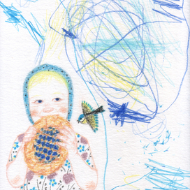 Дуня, синица и черничный пирог. Серия "Дуня и мир".