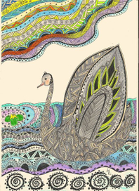 Графическая абстракция Карачевцевой Юли