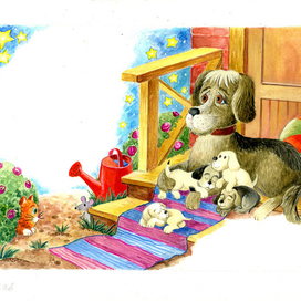 колыбельная для щеночка