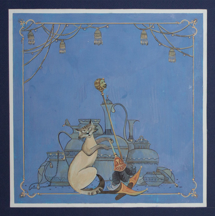 Форзац к сказке "Маленький мук"