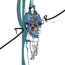 Коллекция Кима Джонса для Dior Men pre-fall 2020