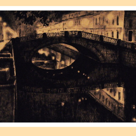 Ночной Петербург