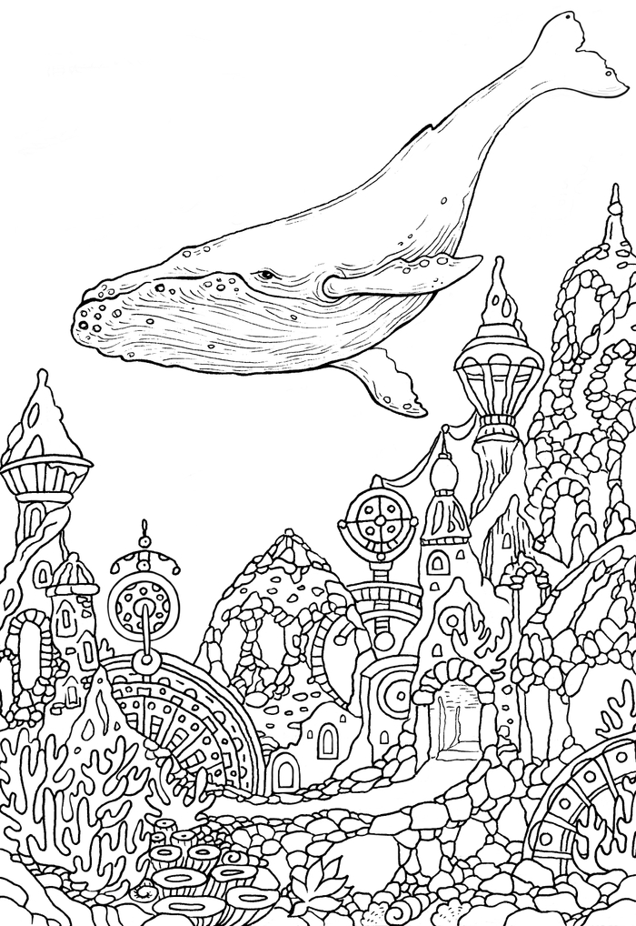 Фантастический подводный мир.