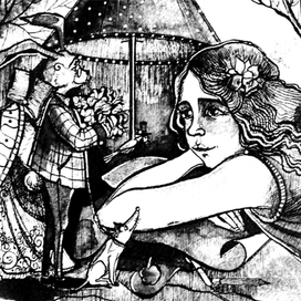 В сказке... Иллюстрация к книге А. Краузе