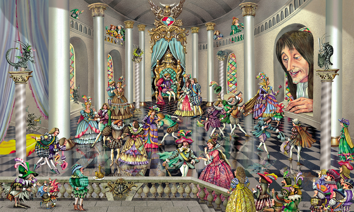 "Гулливер в стране лилипутов"