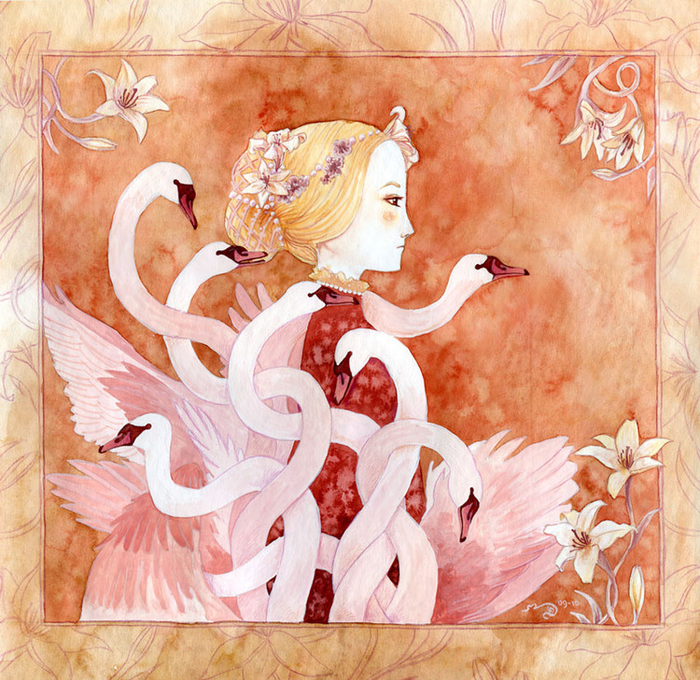 Лебединная шея