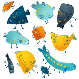 Рыбы в ботинках