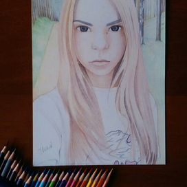 Девочка в лесу