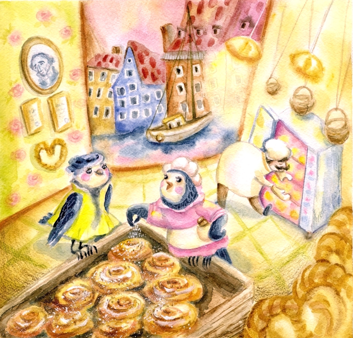 Путешествие синички Есении. Копенгаген