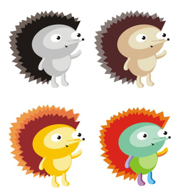 герой-помощник Ежик