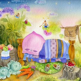 дом зайчика