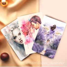 Иллюстрации для метафорических карт 