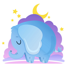 Сонный слоник