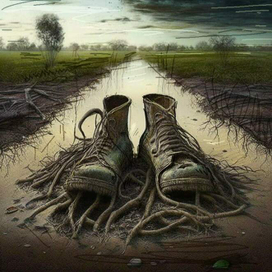 Boots like roots
