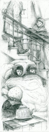 иллюстрация к книге " Хлеб той зимы "