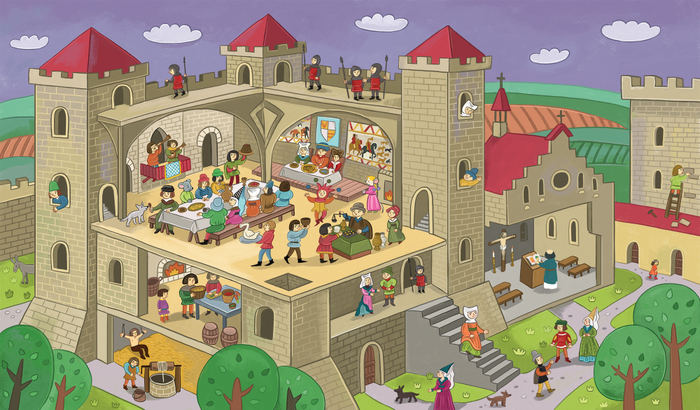 Замок феодала