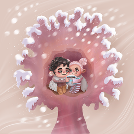 Чашечка горячего шоколада