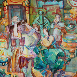 киноэскиз по произведению Бажова "Хозяйка медной горы"