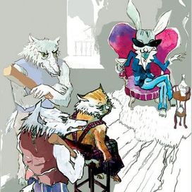 Иллюстрация для  книги "Лис Улисс"