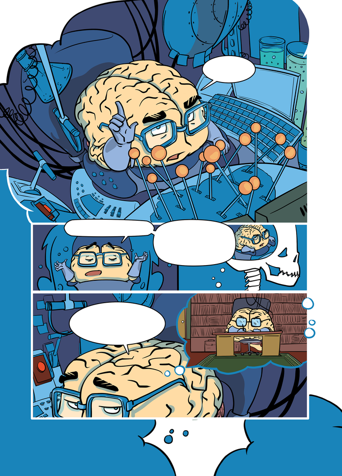 комикс "мозг, который нужен всем"