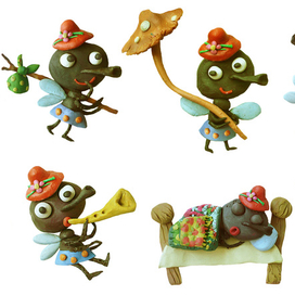 МУХА-ГОРЮХА, персонаж