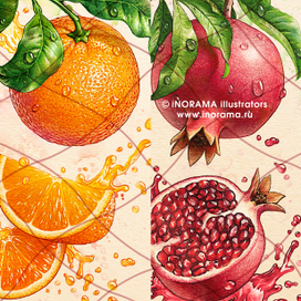 фрукты для упаковки