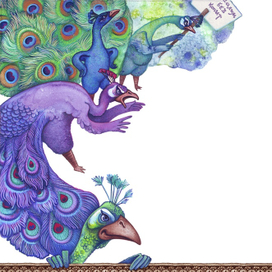 Протестные павлины