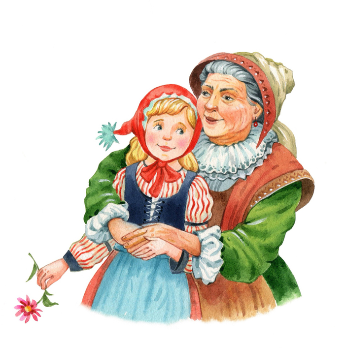 Братья Гримм "Красная Шапочка" , изд.Эксмо