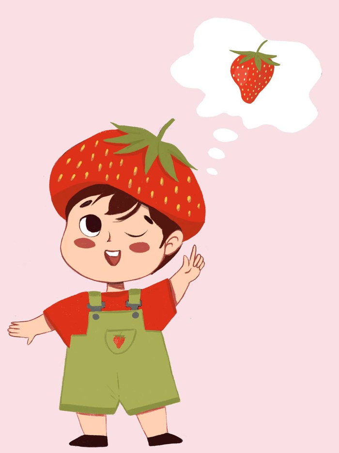 Персонаж для упаковки печенья 