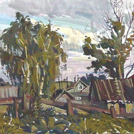 Закат. д.Петряксы