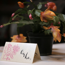 The gift-calligraphy for my friend