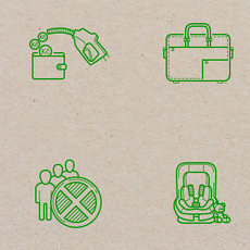 Иконки Бензозаправки