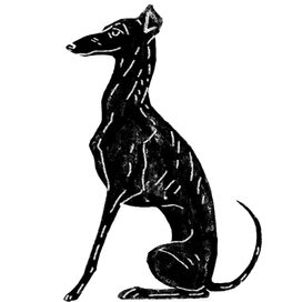Dog_linocut style