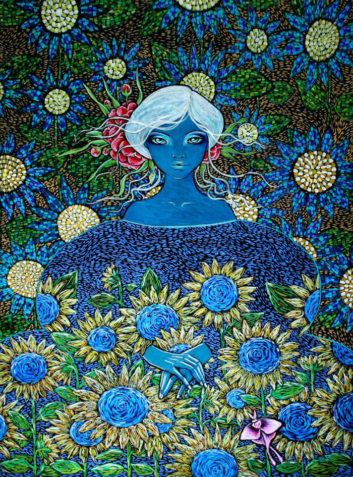 Платье цвета лета ...