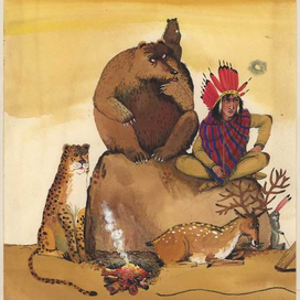 " ВЕЛИКАН УТЁС " сказки американских индейцев.