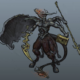 концепт-арт персонажа