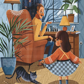 Юбка в клеточку