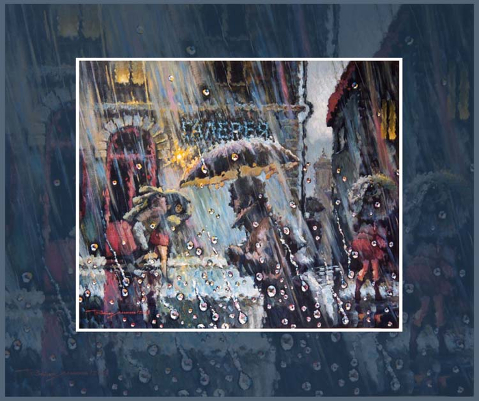 Дождливый вечер вариант