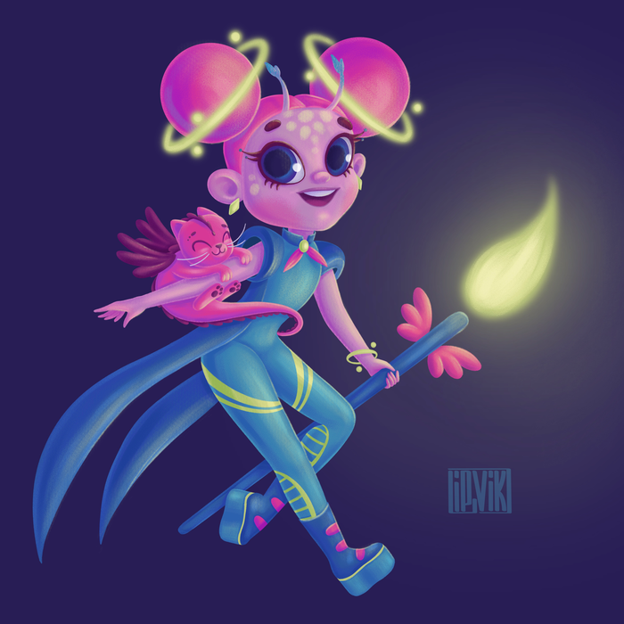 Астерия. Концепт бренд персонажа для «АртПРОдвижение»