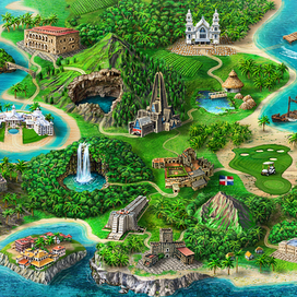 карта "Доминикана"