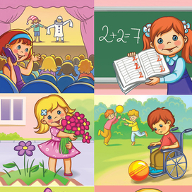 Карточки к игре " Что такое хорошо"