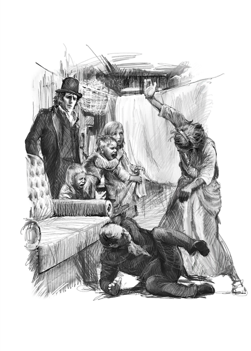 Иллюстрация"Преступление и наказание"