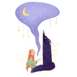 Иллюстрация «Волшебная ночь»