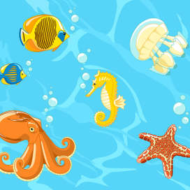 Морские обитатели
