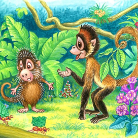 К сказке про дикобразов