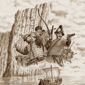 Большой побег. Обложка.