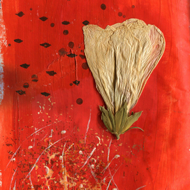 цветок в огне