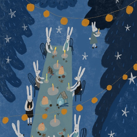 Новогодняя открытка 