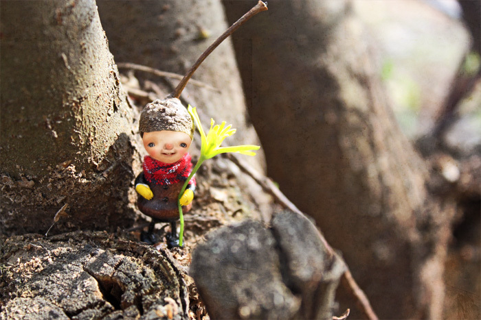 братец жёлудь для календаря